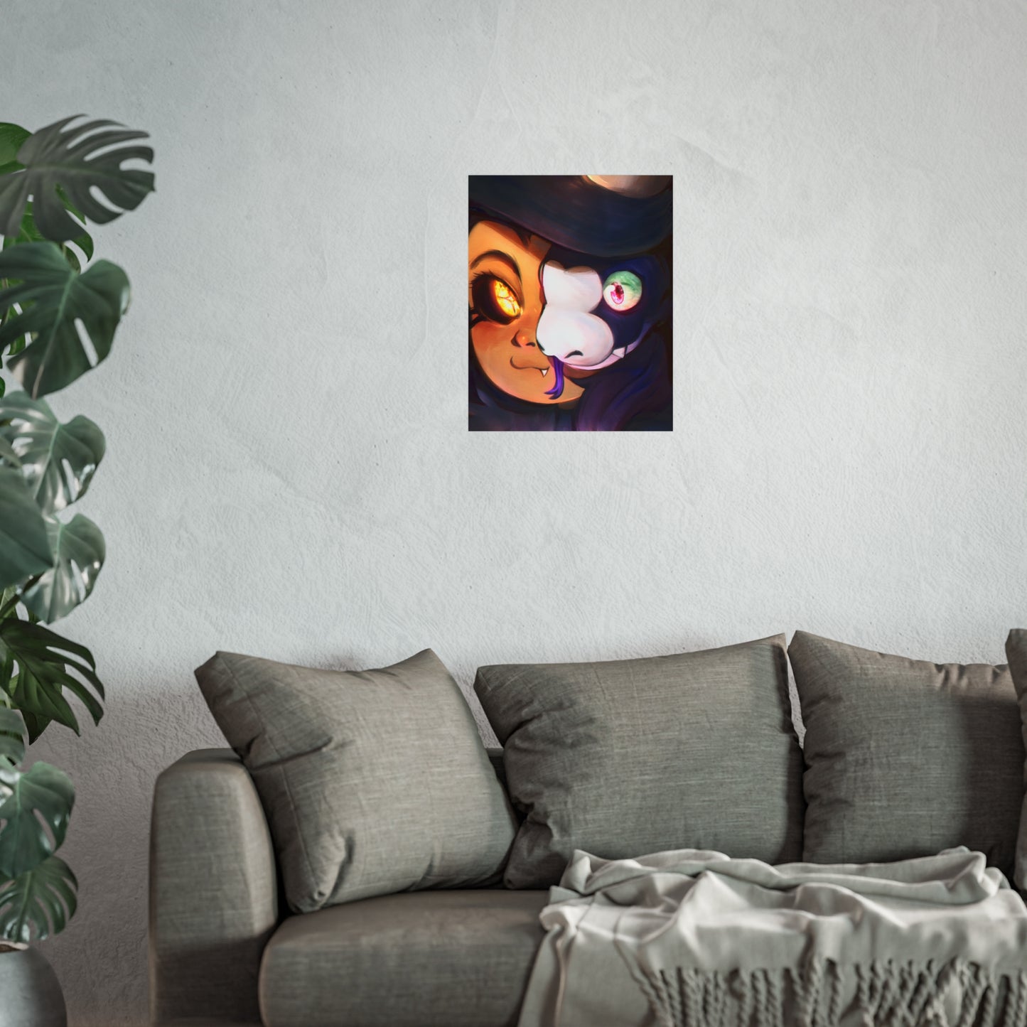 Titan's Gaze Giclée Poster
