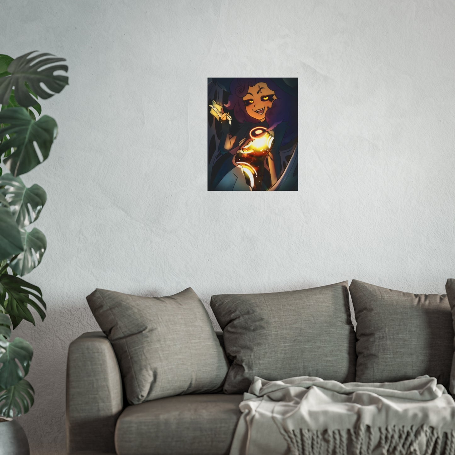 Titan Luz Giclée Poster