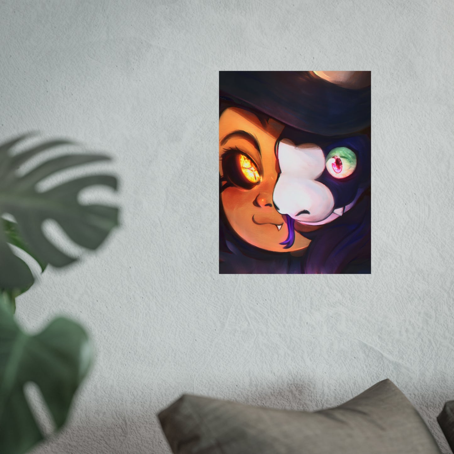 Titan's Gaze Giclée Poster