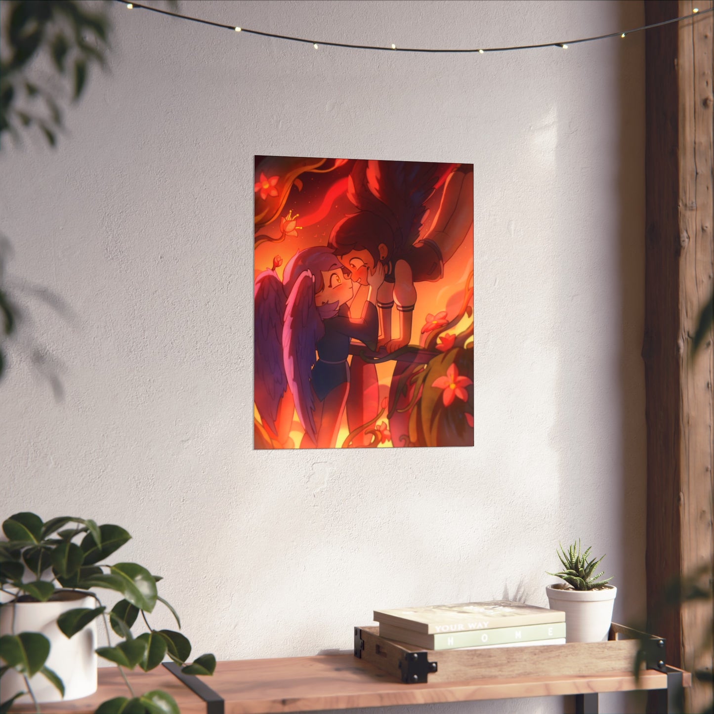 Lumity Angels Giclée Poster