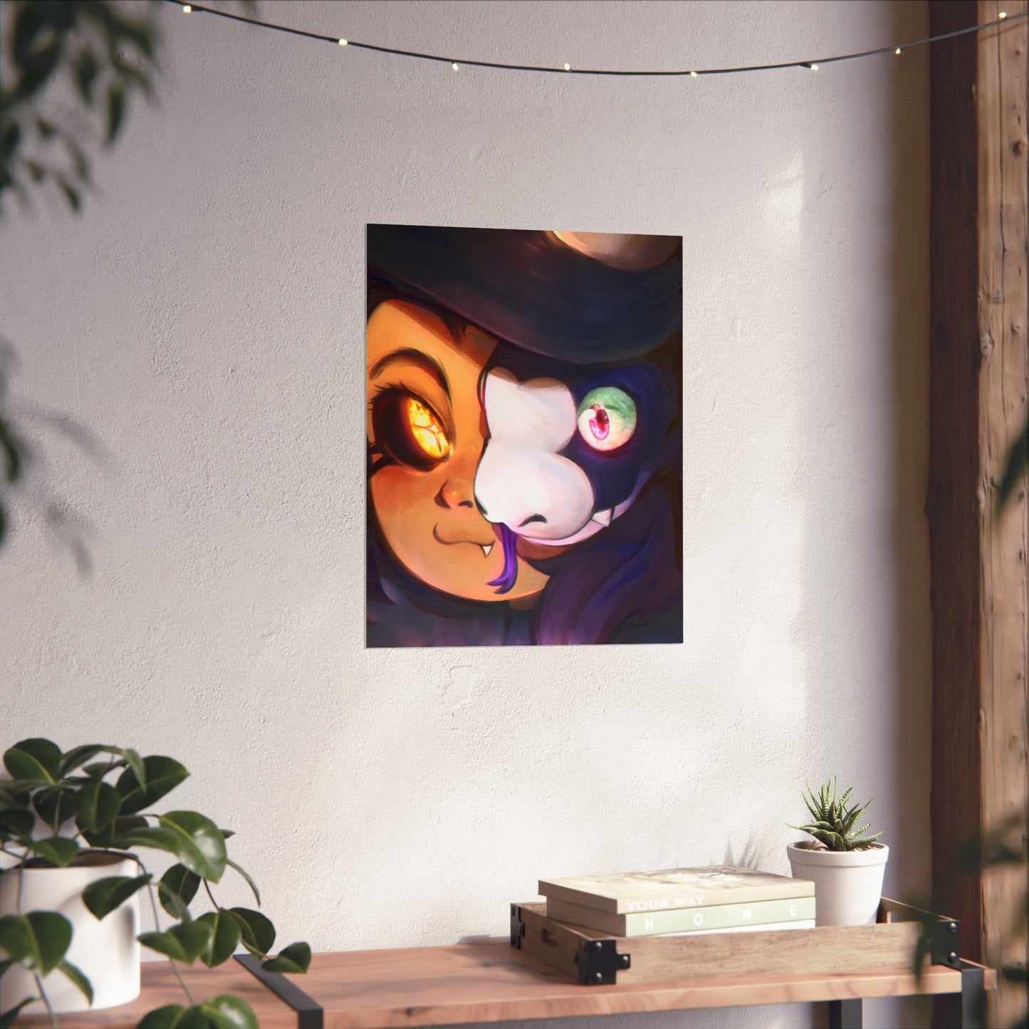 Titan's Gaze Giclée Poster