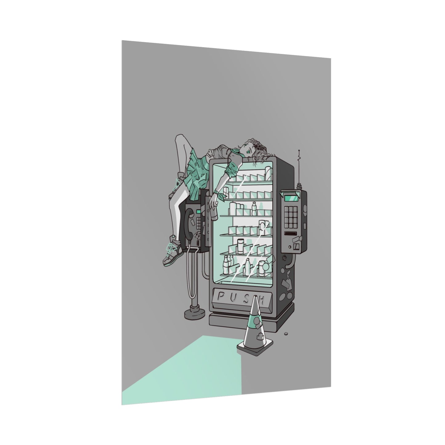 Aura Vending Machine [Monochrome]