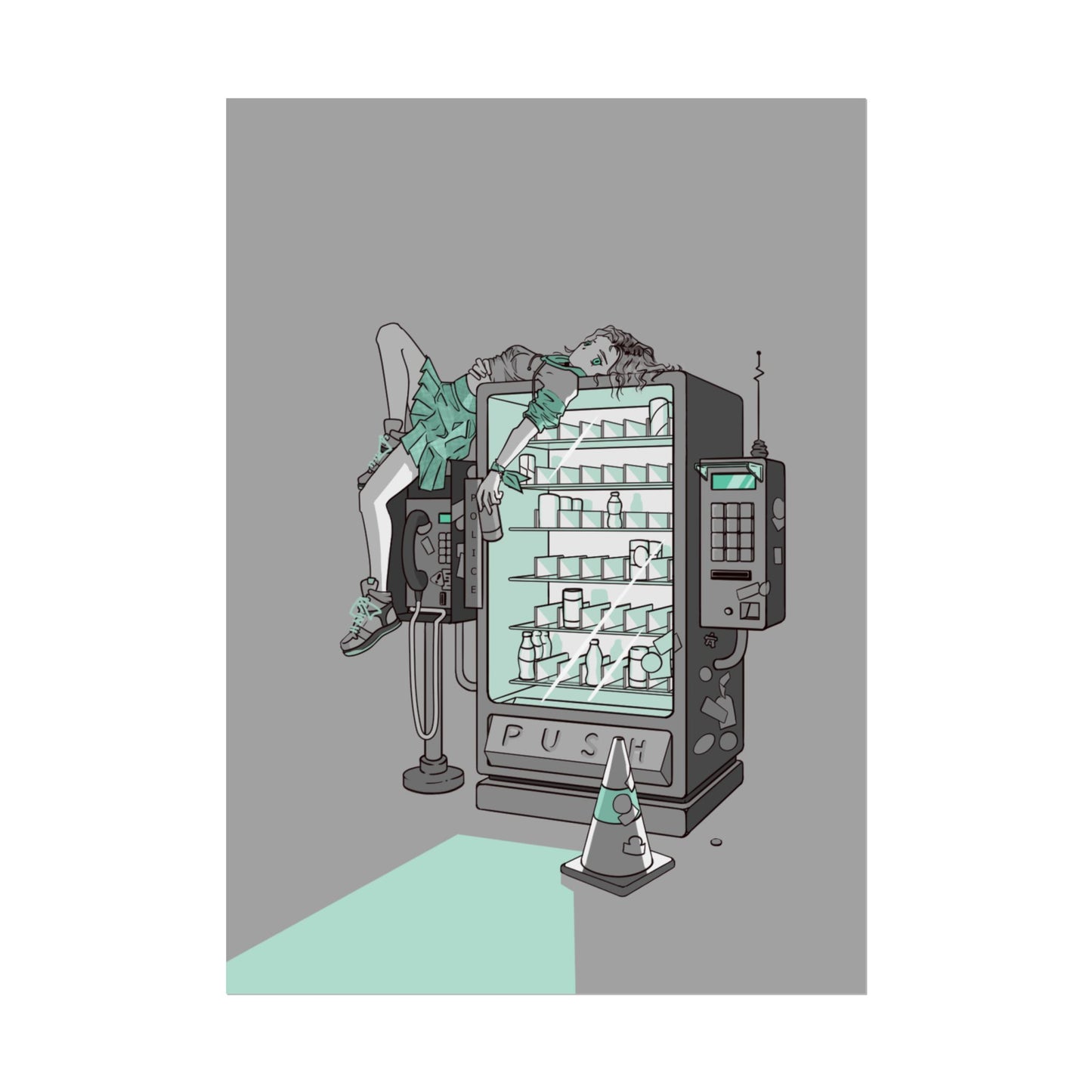 Aura Vending Machine [Monochrome]