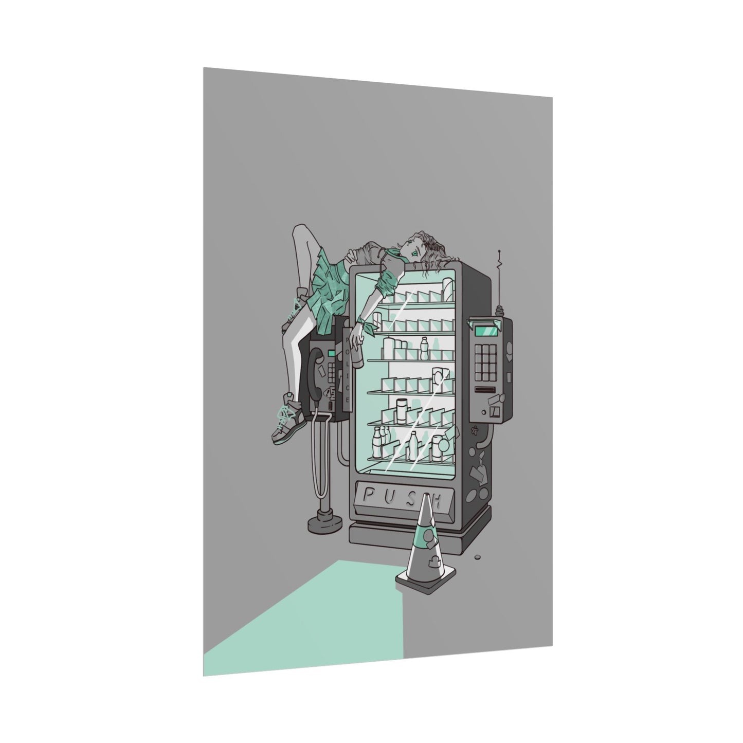 Aura Vending Machine [Monochrome]
