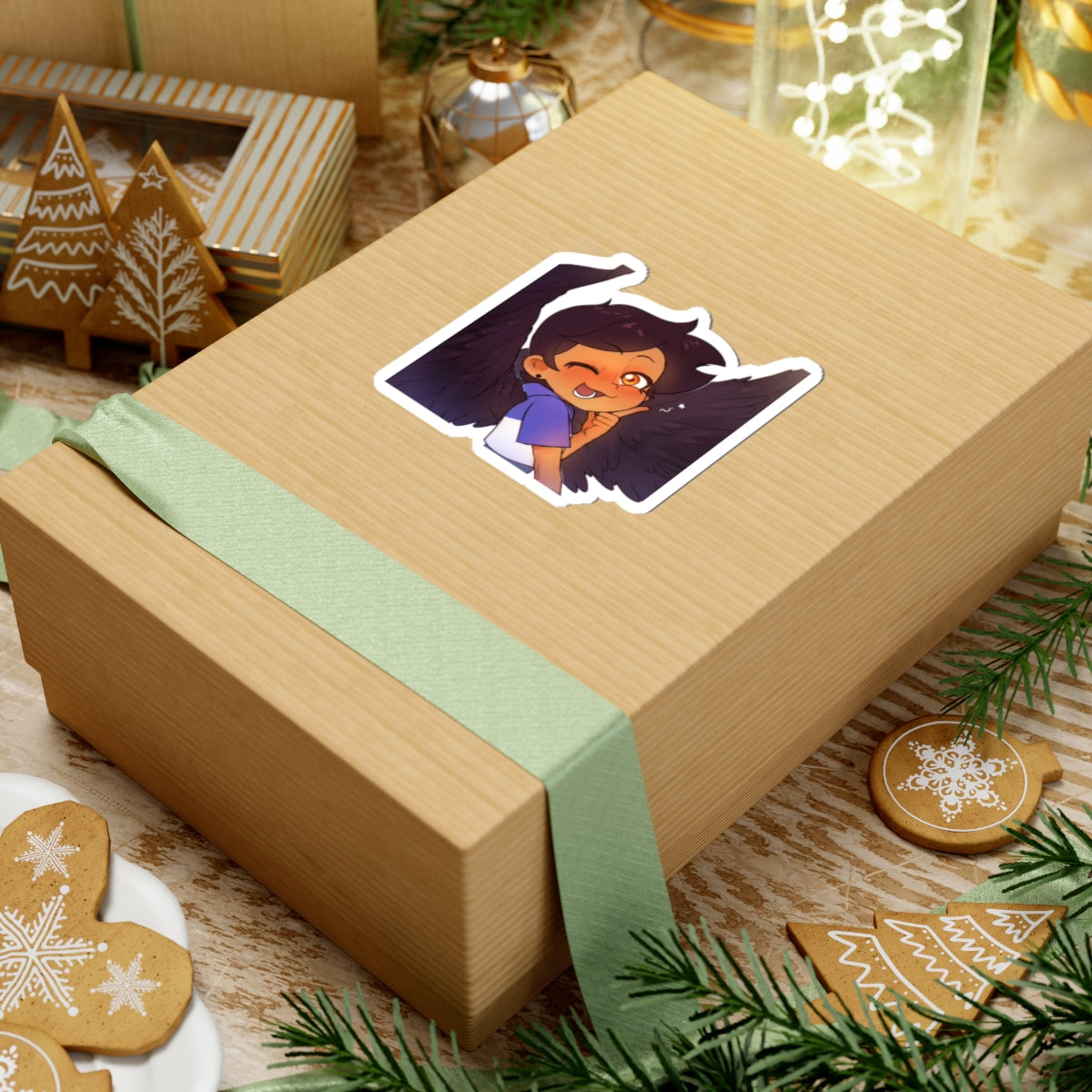 Angel Luz Sticker