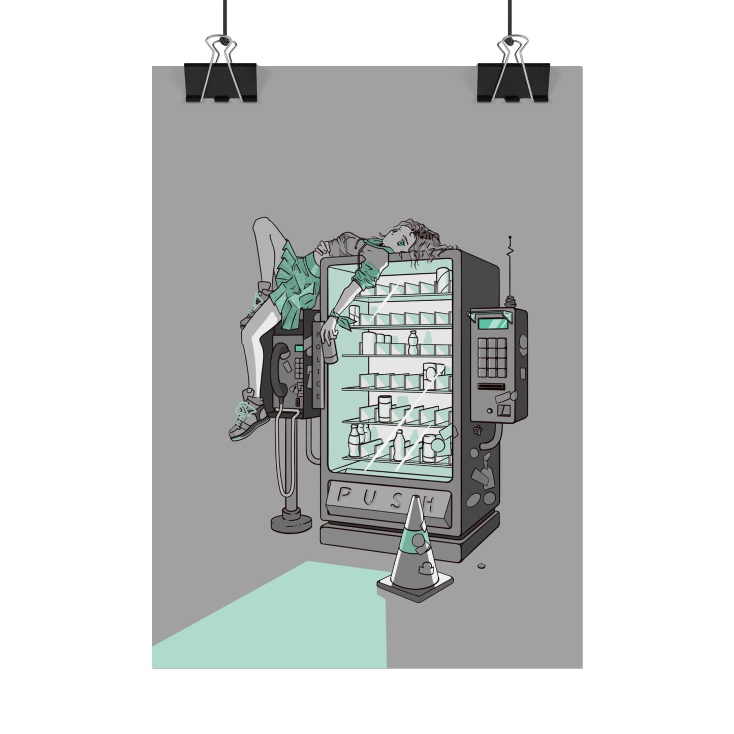 Aura Vending Machine [Monochrome]
