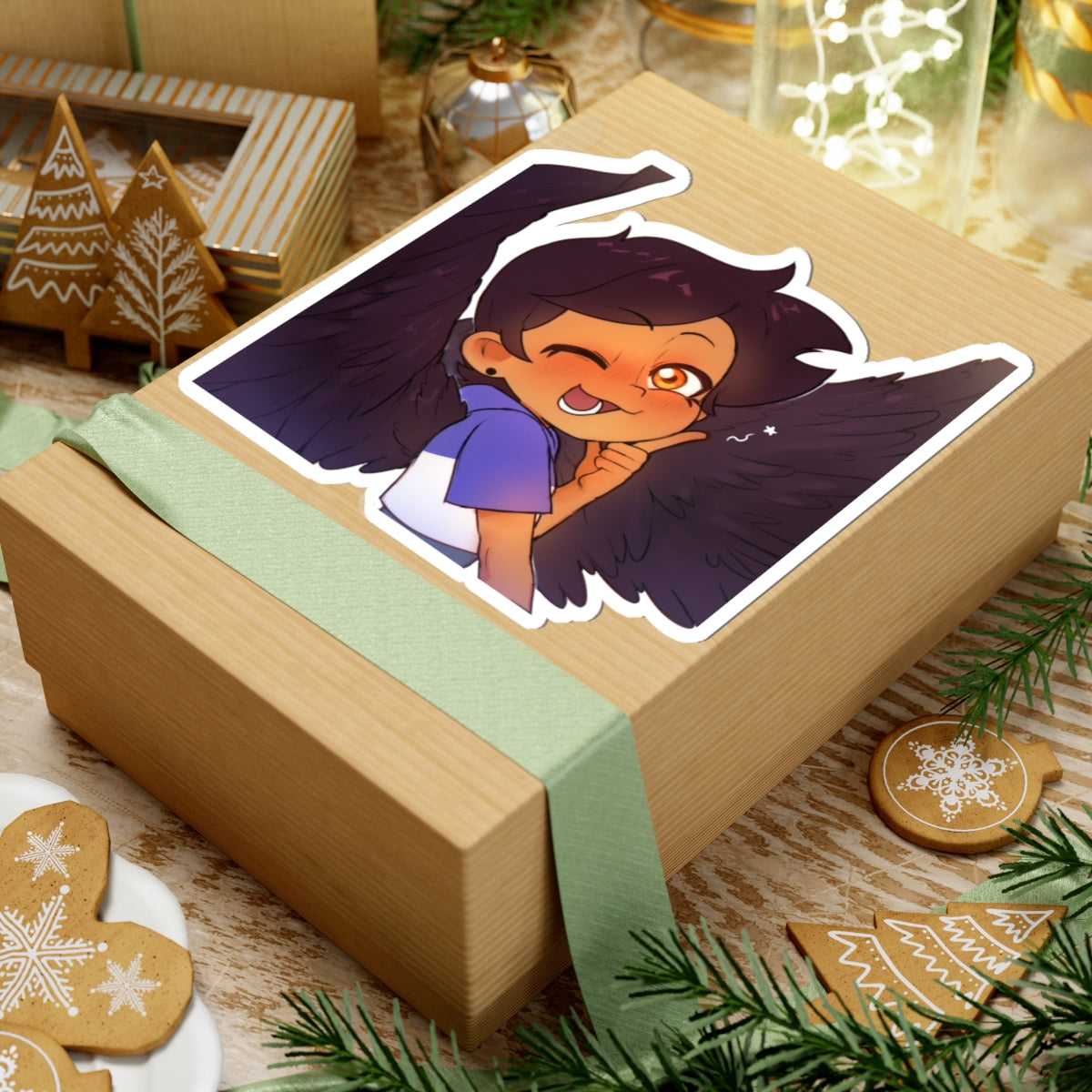 Angel Luz Sticker