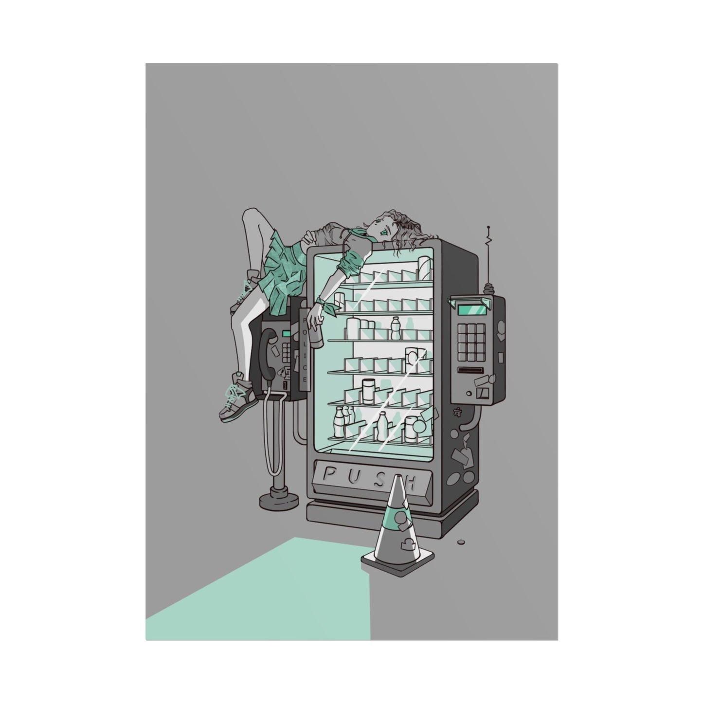 Aura Vending Machine [Monochrome]